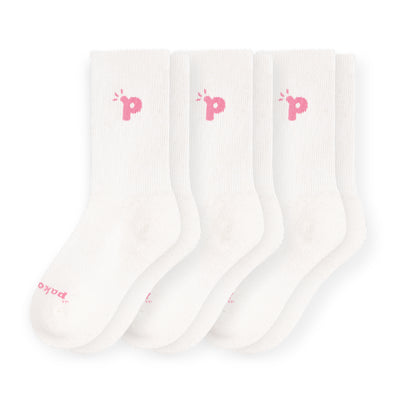 Laden Sie das Bild in den Galerie-Viewer, 3er Pack - pakopako Crew Socken Frauen - pakopako