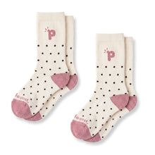 Laden Sie das Bild in den Galerie-Viewer, 2er Pack - pakopako Alpaka Crew Socken Frauen pakopako