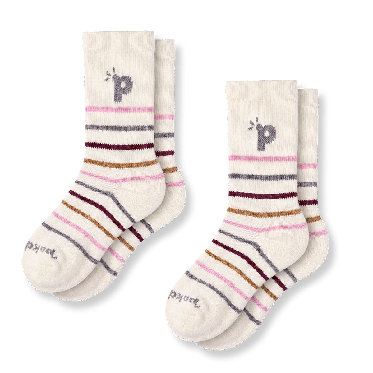 Laden Sie das Bild in den Galerie-Viewer, 2er Pack - pakopako Alpaka Crew Socken Frauen pakopako